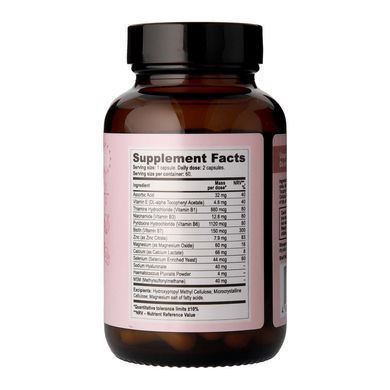 Vitamine OXVIT Hair, Skin & Nails pentru păr, piele și unghii, 60 capsule