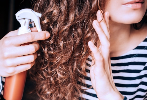 Hair heat protection